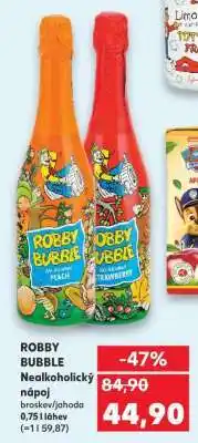 Kaufland ROBBY BUBBLE Nealkoholický nápoj nabídka