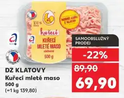 Kaufland DZ KLATOVY Kuřecí mleté maso nabídka
