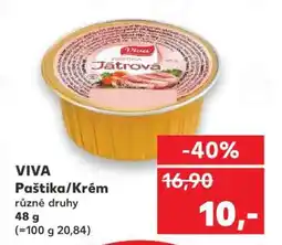 Kaufland VIVA Paštika/Krém nabídka