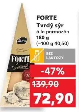 Kaufland FORTE Tvrdý sýr à la parmazán nabídka