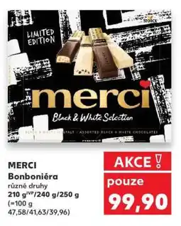 Kaufland Merci bonboniéra nabídka