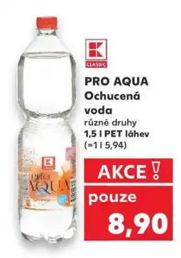 Kaufland PRO AQUA Ochucená voda nabídka