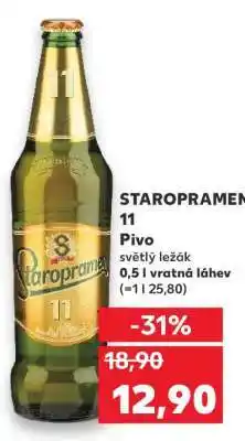 Kaufland Staropramen 11 nabídka