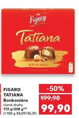 Kaufland FIGARO TATIANA BONBONIÉRA nabídka