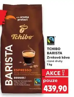Kaufland Tchibo Barista zrnková káva nabídka