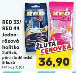 Kaufland RED 33/RED 44 Jednorázová holítka nabídka