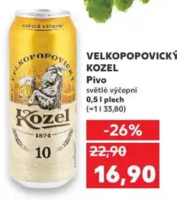 Kaufland Velkopopovický Kozel nabídka