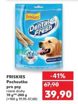 Kaufland FRISKIES Pochoutka pro psy nabídka