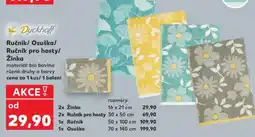 Kaufland Ručník/ Osuška/ Ručník pro hosty/ Žínka nabídka