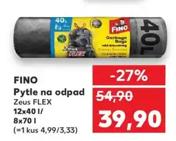 Kaufland FINO Pytle na odpad Zeus FLEX nabídka