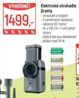 Globus Elektrické struhadlo Gratta nabídka