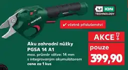 Kaufland Aku zahradní nůžky PGSA 14 A1 nabídka