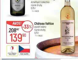 Globus Château Valtice pozdní sběry různé druhy nabídka