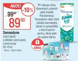 Globus Sensodyne zubní pasty nabídka