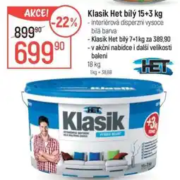 Globus Klasik Het bílý 15+3 kg nabídka