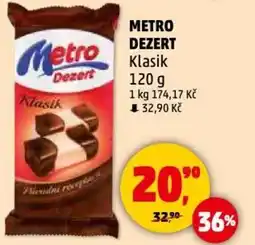 Penny Market Metro dezert nabídka
