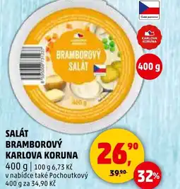 Penny Market Salát bramborový karlova koruna nabídka
