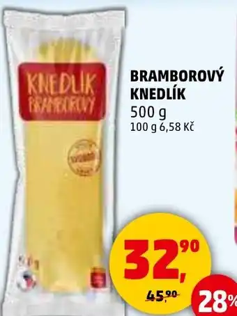 Penny Market Bramborový knedlík nabídka