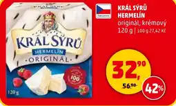 Penny Market Král sýrů hermelín originál, krémový nabídka
