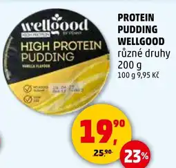 Penny Market Protein pudding wellgood nabídka