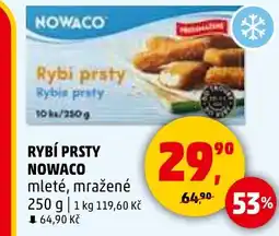 Penny Market Rybí prsty nowaco mleté, mražené nabídka