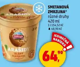Penny Market Smetanová zmrzlina nabídka