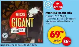 Penny Market Zmrzlina gigant rios nabídka