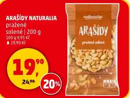 Penny Market Arašídy naturalia pražené solené nabídka