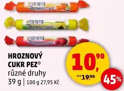 Penny Market Hroznový cukr pez nabídka