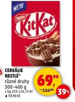 Penny Market Cereálie nestlé nabídka