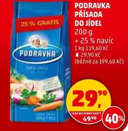 Penny Market Podravka přísada do jídel nabídka