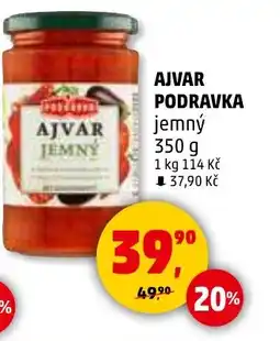 Penny Market Ajvar podravka jemný nabídka