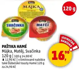 Penny Market Paštika hamé Májka, Matěj, Svačinka nabídka