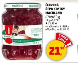 Penny Market Červená řepa kostky machland nabídka
