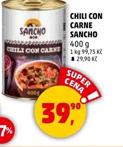 Penny Market Chili con carne sancho nabídka