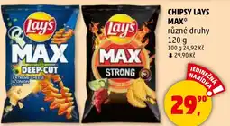 Penny Market Chipsy lays max nabídka