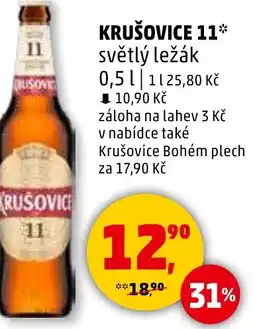 Penny Market KRUŠOVICE 11 světlý ležák nabídka