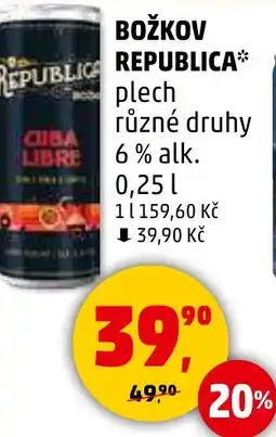 Penny Market Božkov republic nabídka