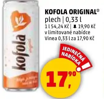 Penny Market Kofola original nabídka