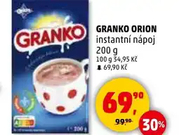 Penny Market Granko orion instantní nápoj nabídka