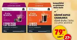 Penny Market Kávové kapsle Casablanca nabídka