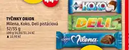 Penny Market Tyčinky Orion nabídka