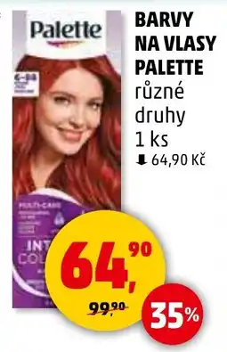 Penny Market Barvy na vlasy Palette nabídka