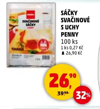 Penny Market Sáčky svačinové s uchy Penny nabídka