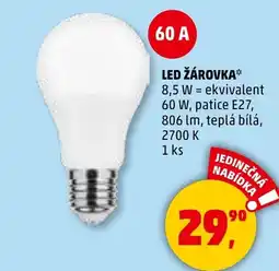 Penny Market Led žárovka nabídka