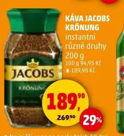 Penny Market Káva Jacobs krönung nabídka