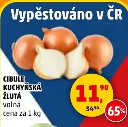 Penny Market Cibule kuchyňská žlutá nabídka