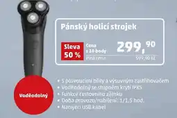 Penny Market Pánský holicí strojek nabídka