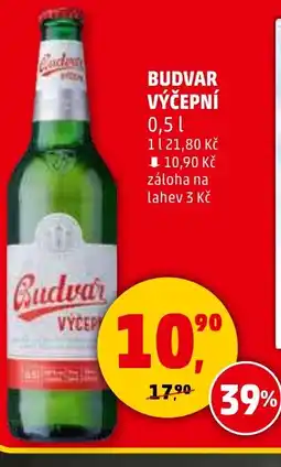 Penny Market Budvar výčepní nabídka