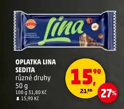Penny Market SEDITA Oplatka Lina nabídka